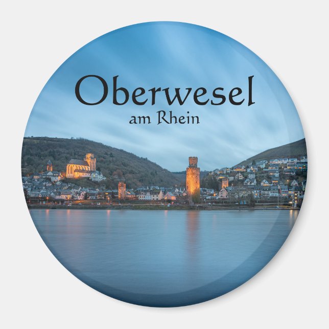 Íman Oberwesel Souvenir (Frente)