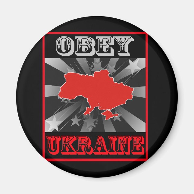 Íman Obey Ucrânia (Frente)