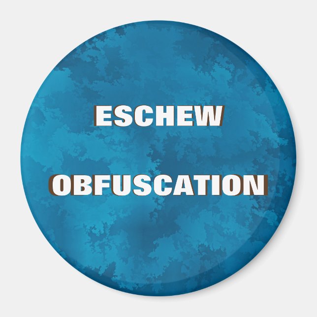 ÍMAN OBFISCAÇÃO DE ESCHEW (Frente)