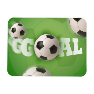 Íman Objetivo do futebol da bola de futebol - ímã