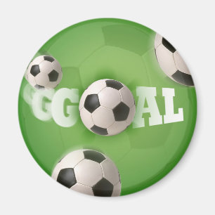 Íman Objetivo do futebol da bola de futebol - ímã