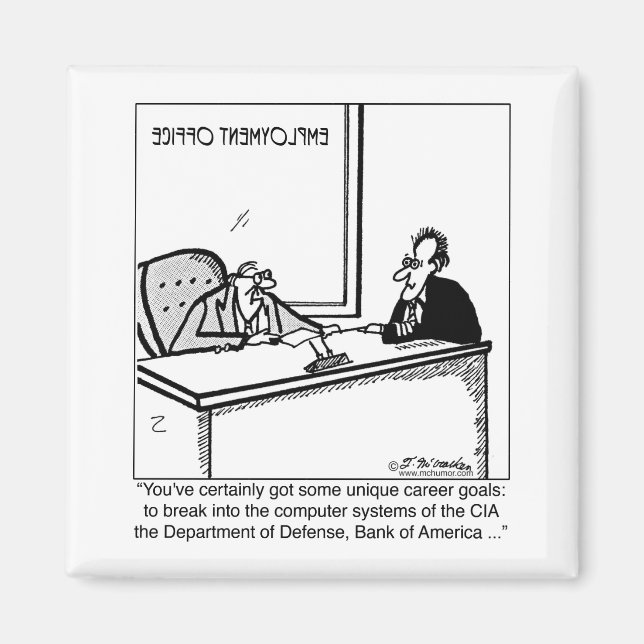 Íman Objetivos de Carreira Únicos (Frente)