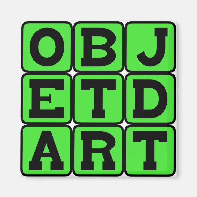 Íman Objeto de Arte (Frente)