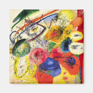 Íman Obra de Wassily Kandinsky, Traços Pretos 1,