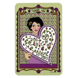 Íman Obrigado_A_4x6 Refrigerador