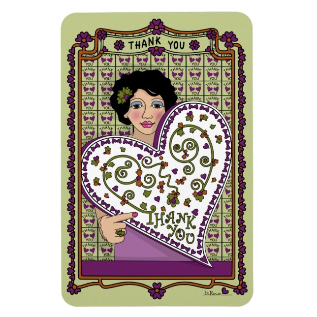 Íman Obrigado_A_4x6 Refrigerador (Vertical)