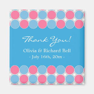 Íman Obrigado Chá de fraldas Magnet