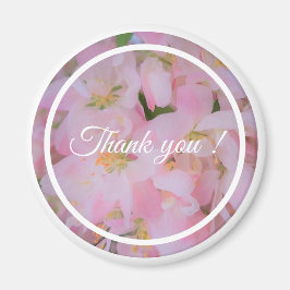 Íman Obrigado, citando uma foto floral de cereja floral