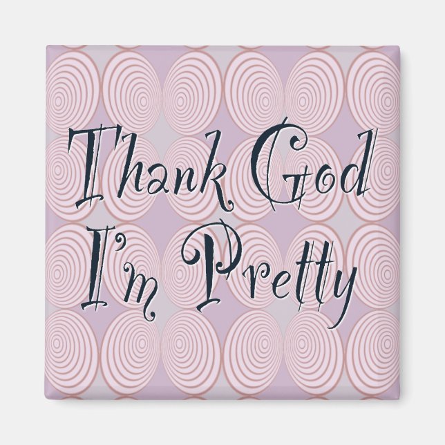 Íman Obrigado Deus, estou Bonito (Frente)