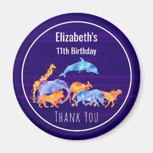 Íman Obrigado do evento dos animais selvagens você