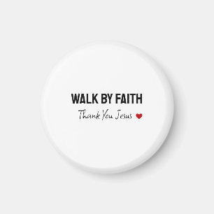 Íman Obrigado Jesus Abençoado Caminhada por Faith