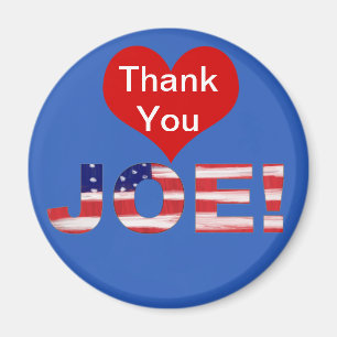 Íman Obrigado, JOE! A azul com sinalizador