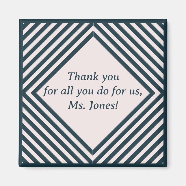 Íman Obrigado pelo Professor (Frente)