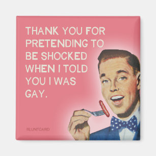 Íman Obrigado por fingir estar chocado, lgbtq