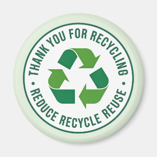 Íman Obrigado por Reciclar