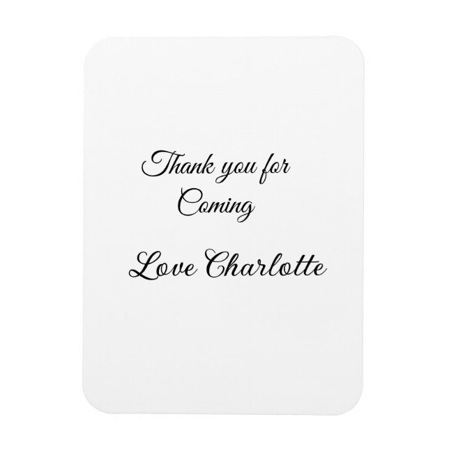 Íman obrigado por vir adicionar nome mensagem de texto  (Vertical)