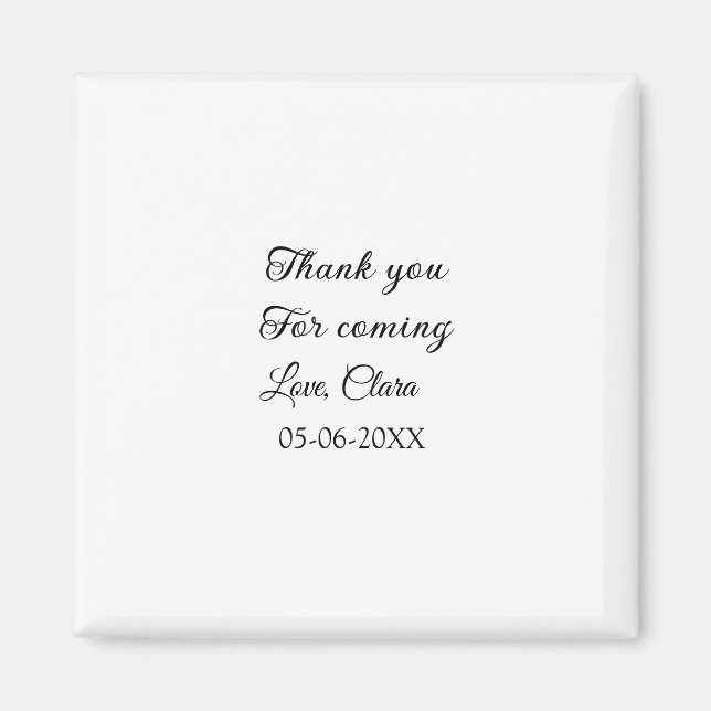 Íman obrigado por vir adicionar nome mensagem de texto  (Frente)