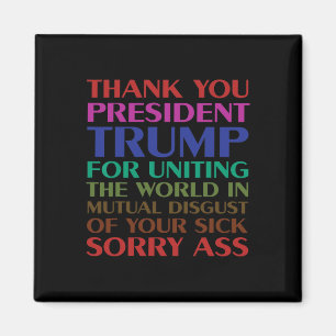 Íman Obrigado Presidente Trump Por Unir O Mundo - 