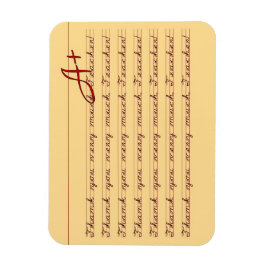 Íman Obrigado, Professor, Penmanização Vintage. Obrigad