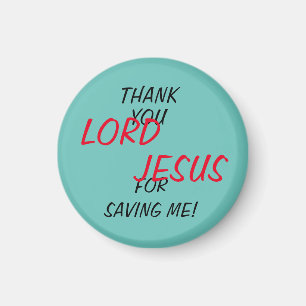 Íman “Obrigado SENHOR JESUS Por Me Salvar!” 