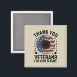 Íman Obrigado Veteranos Militares de Girassol Dia dos V<br><div class="desc">Obrigado Veteranos Vereadores Militares De Girassol Tributo Do Dia</div>