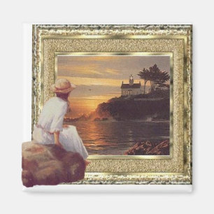 Íman Observador do por do sol