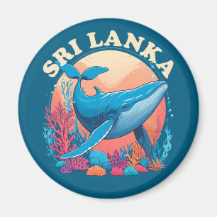 Íman Observância de baleias azuis no Sri Lanka