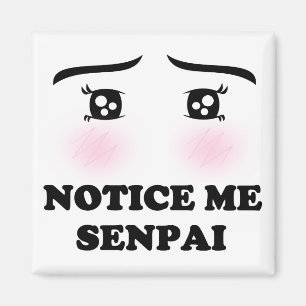 Íman Observe-me menina de cora Kawaii Suki do Anime de
