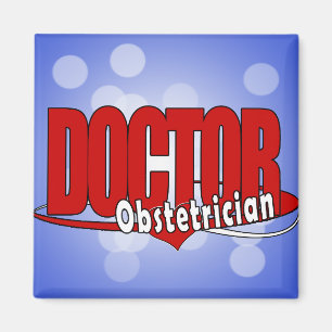 ÍMAN OBSTETRICIONAL LOGOTIPO GRANDE DOUTOR VERMELHO