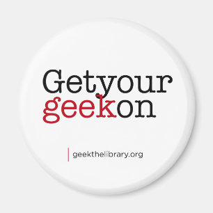 Íman Obtenha seu geek sobre