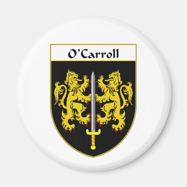 Íman O'Carroll Casaco de Braços/Proteção Familiar (Frente)