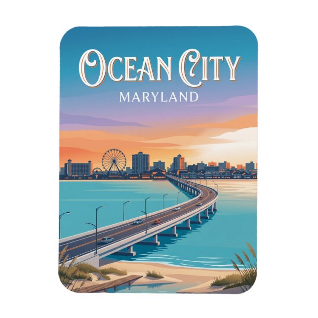 Íman Ocean City Maryland (Vertical)