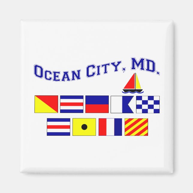 Íman Ocean City MD (Frente)