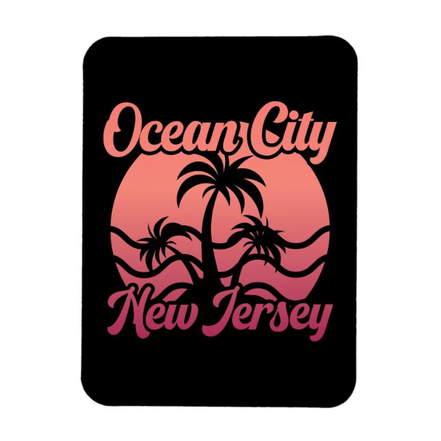 Íman Ocean City, Nova Jersey (Vertical)