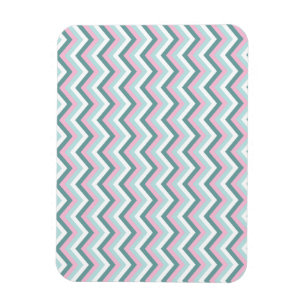 Íman Ocean Mist Chevron Patterno