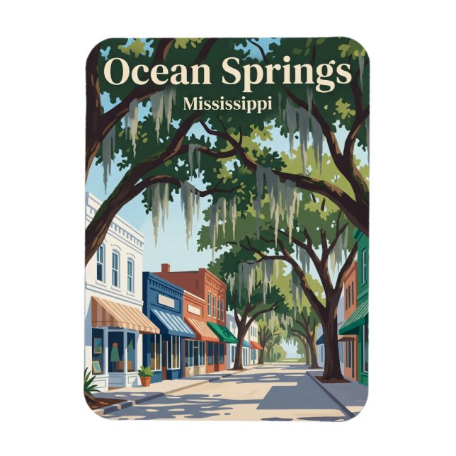 Íman Ocean Springs Mississippi (Vertical)