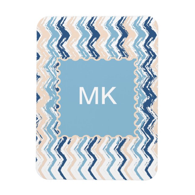 Íman Ocean Waves Chevron (Vertical)