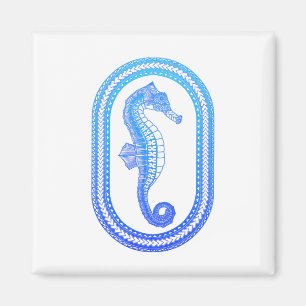 Íman Oceano Azul Tribal