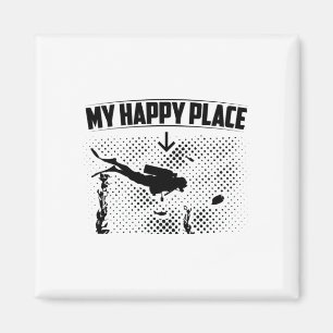 Íman Oceano de mergulho Mergulhador Instrutor Diver I