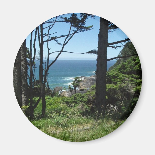 Íman oceano, oregon, ímã (Frente)