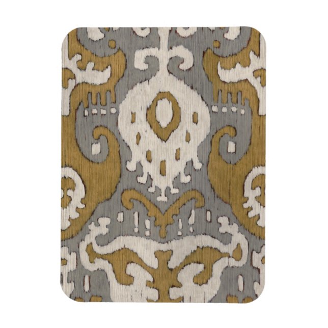 Íman Ochre Ikat II (Vertical)