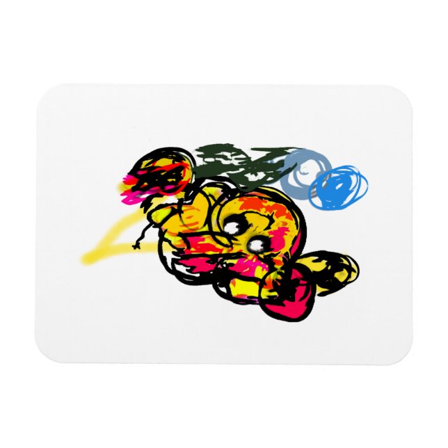 Íman Octopus fun (Horizontal)