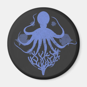 Íman Octopus (fundo escuro)