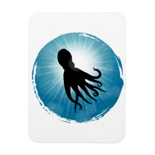 Íman Octopus Vida Aquática Submarina