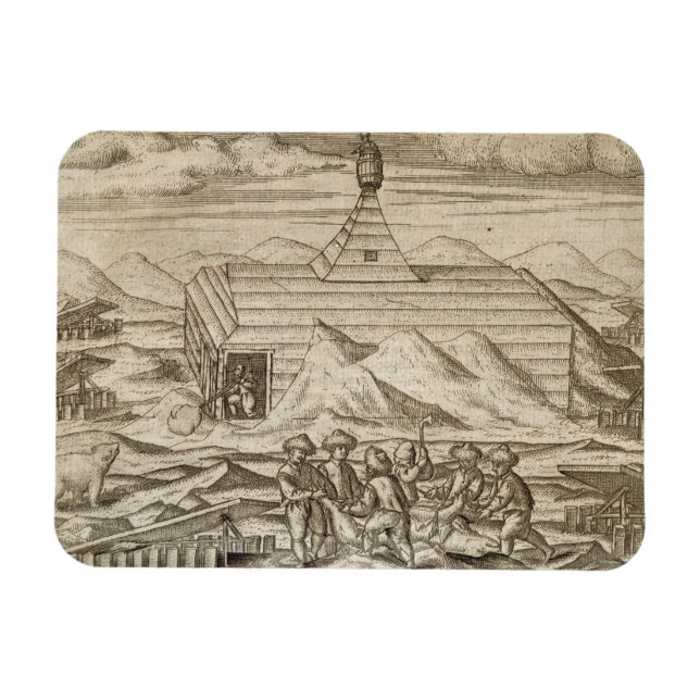 Íman Óculos de caça e esfola, fora do gabinete (Horizontal)