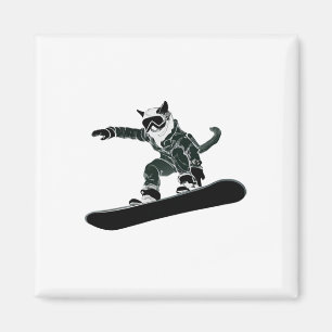 Íman Óculos de Esqui Snowboard Engraçados Skiing Snowbo