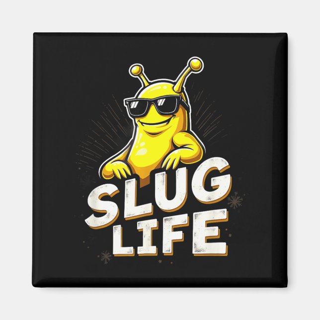 Íman Óculos de Sol Banana Slug Life Halloween (Frente)