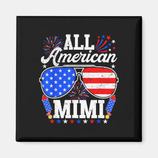 Íman óculos de sol família mimi americana 4 de julho