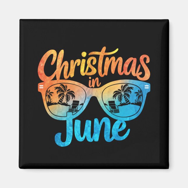 Íman Óculos de Sol Natal Em Junho Férias de Verão Diver (Frente)