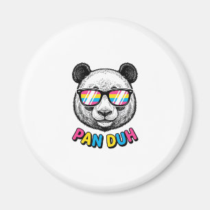 Íman Óculos de Sol Panda Divertido Camisa de Gravura Vi